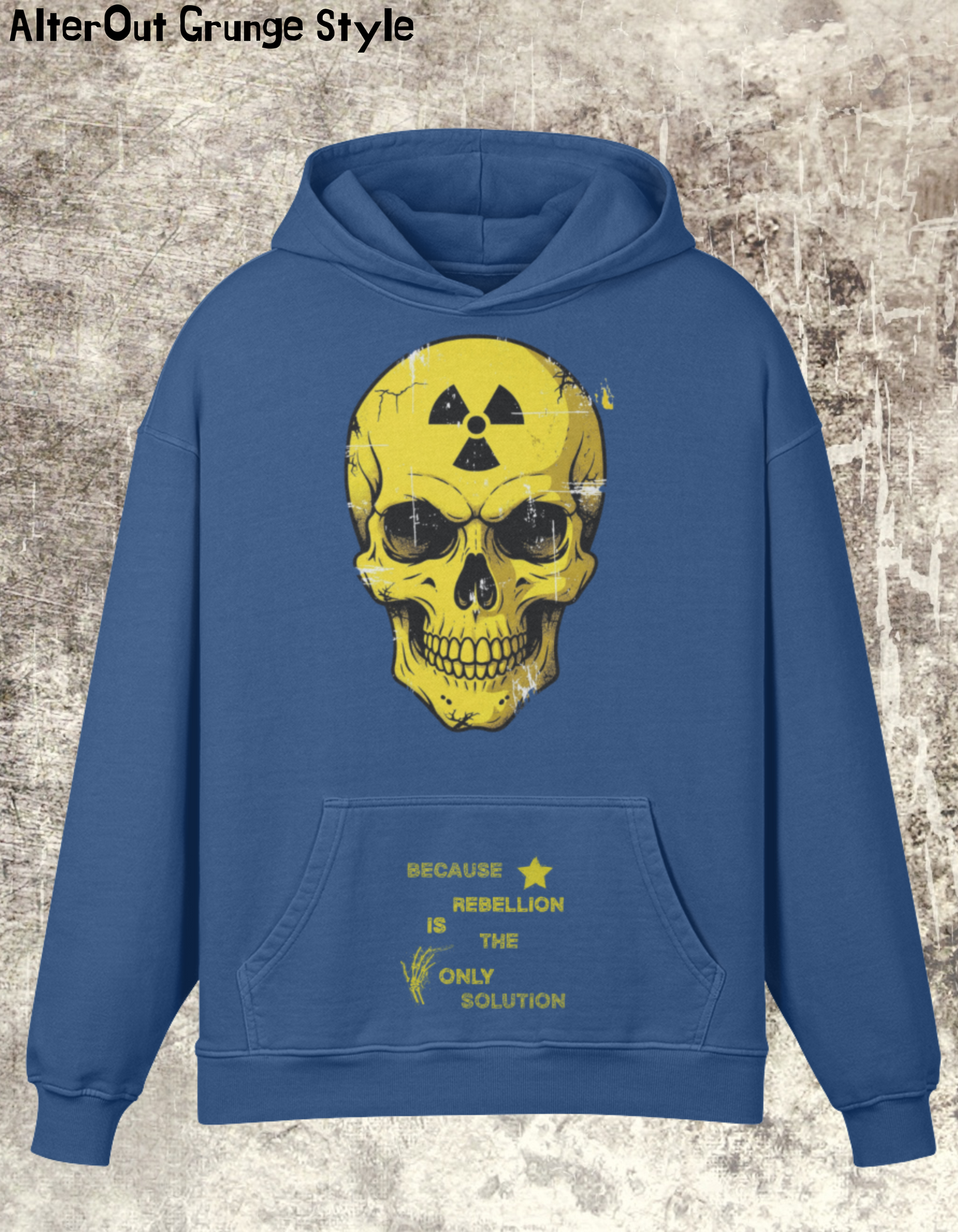 Bluza Hoodie Grunge RADIATION SKULL