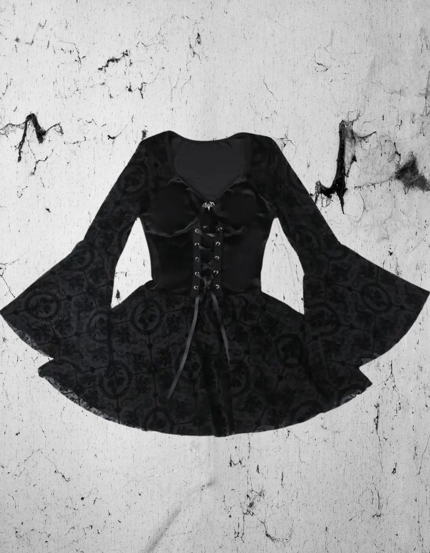 Sukienka Gotycka Black Veil