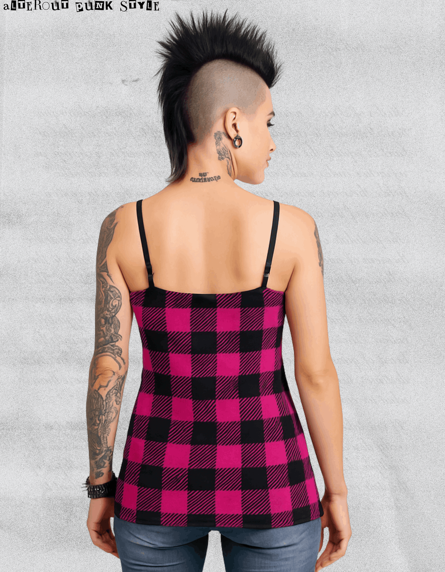 Punkowy kombinezon Pastel Goth Rebel