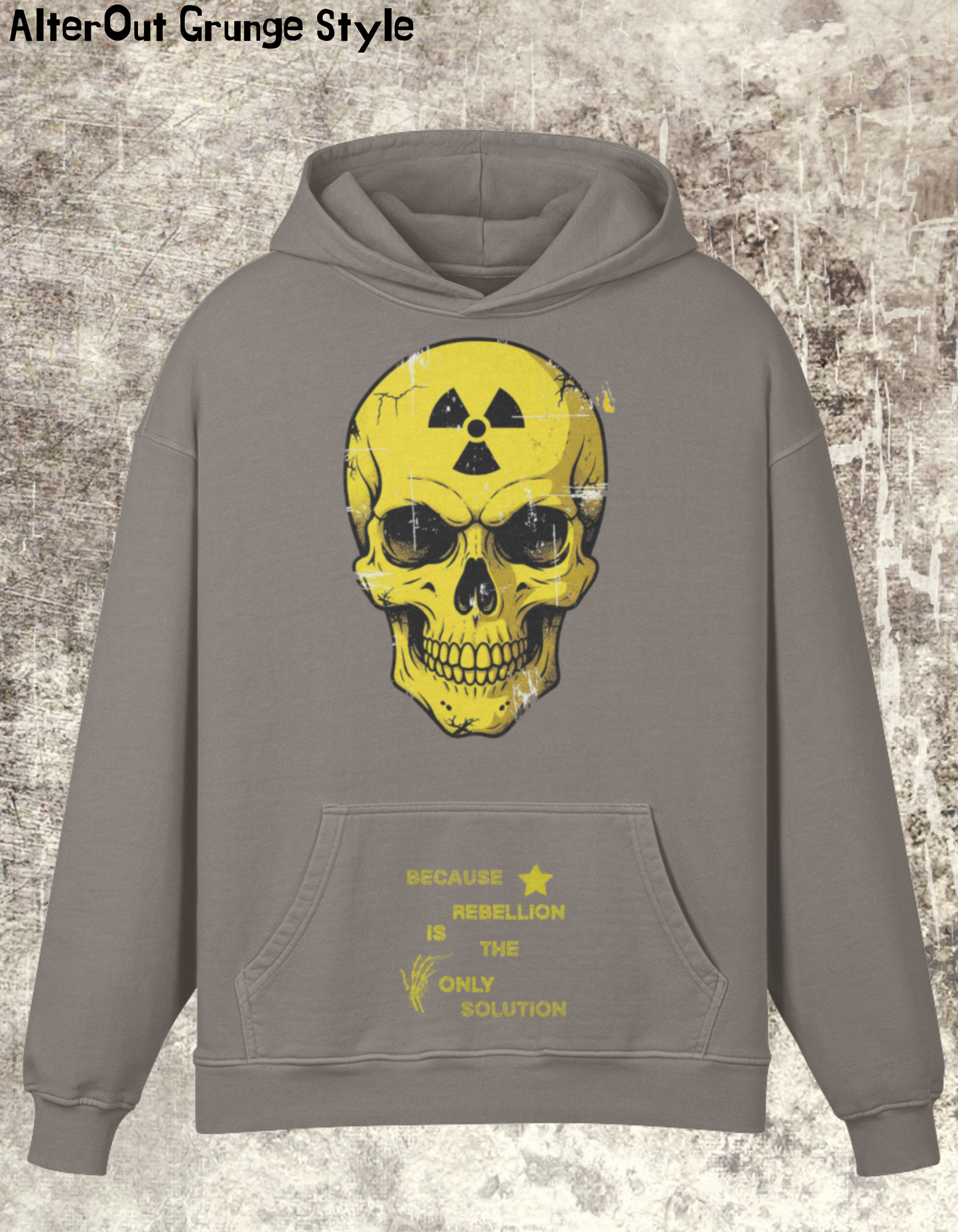 Bluza Hoodie Grunge RADIATION SKULL