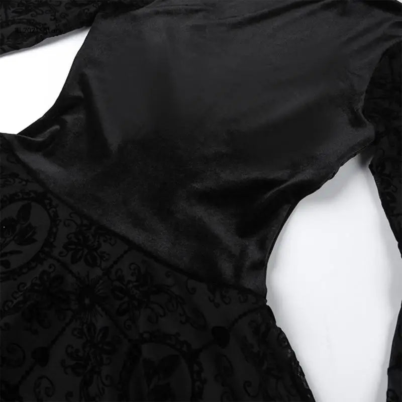 Sukienka Gotycka Black Veil